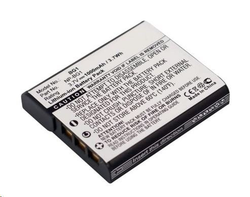 Real Power Sony NP-FG1, NP-BG1,  NP-FG1 3.7V 1000mAh utángyártott akku Li-ion (BG1)