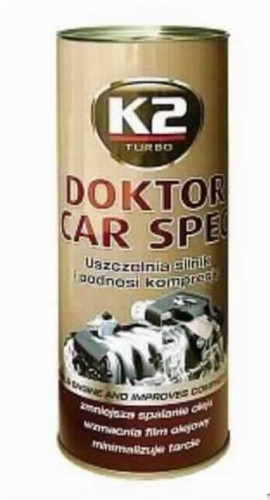 K2AUTO motorolaj adalék, 443ml, DOKTOR CAR SPEC