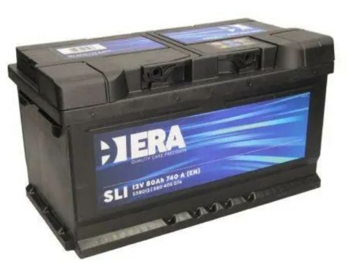 ERA akkumulátor, 12V, 80Ah, 740EN, J+ (S58012)