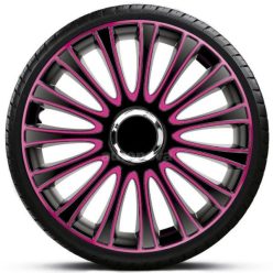   14"-os Lemans Pro Pink-Black dísztárcsa garnitúra (4darab)