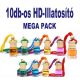 MEGA PACK  10db-os HD-ILLAT Illatosító