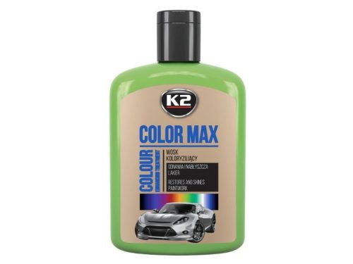 COLOR MAX SZÍNEZŐ FÉNYES VIASZ, 200 ML, VILÁGOSZÖLD