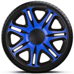   14"-os Nascar Blue Black dísztárcsa garnitúra (4darab)