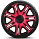 15"-os Nascar Pink Black dísztárcsa garnitúra (4darab)