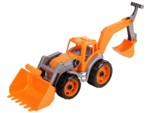 Műanyag traktor markolókkal - 50 cm, többféle