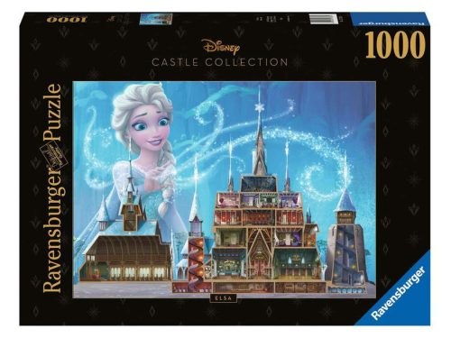 Puzzle 1000 db - Disney kastély Elza