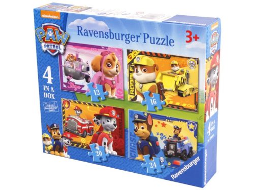 Ravensburger: Mancs őrjárat 4 az 1-ben puzzle