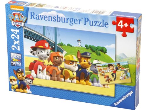 Ravensburger: Mancs őrjárat 2 x 24 darabos puzzle