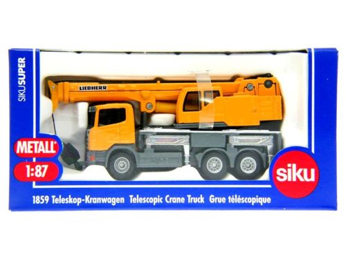 SIKU Scania daruskocsi Liebherr daruval 1:87 - 1859