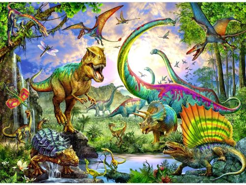 Dinoszaurusz 200 darabos XXL puzzle