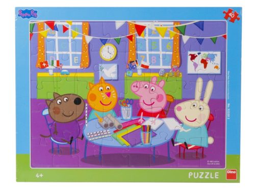 Dino Puzzle 40 db - Peppa malac