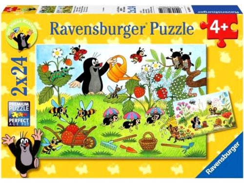 Ravensburger Kisvakond a kertben 2 x 24 db puzzle