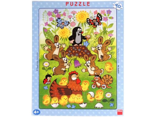 Dino Kisvakond húsvétja 40 darabos puzzle