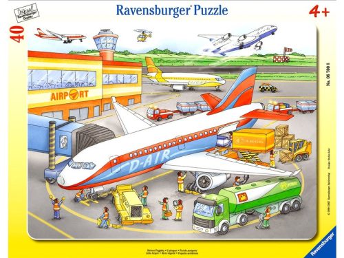 Ravensburger: Repülőtér 40 darabos puzzle