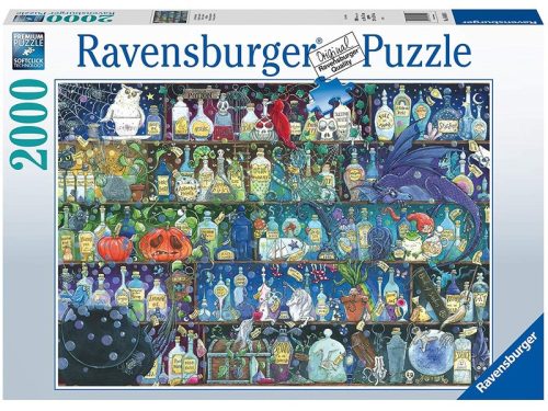 Ravensburger Puzzle 2000 db A méregkeverő szekrény