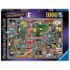 Ravensburger: Puzzle 1 000 db - Varázslatos ABC E