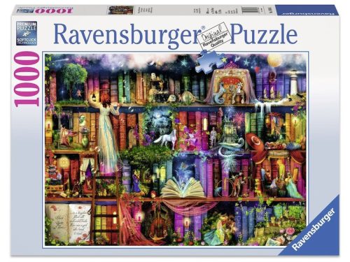 Ravensburger Puzzle 1 000 db Tündérek könvyespolca