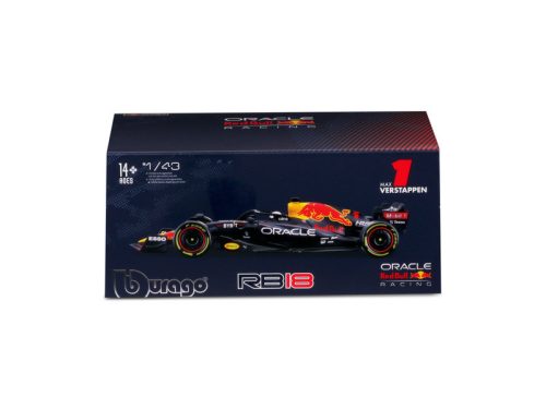 Bburago 1/43 versenyautó - Red Bull versenyautó RB18(with helmet)