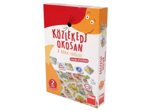 Közlekedj okosan oktató játék - róka sorozat