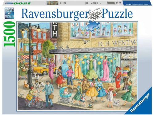 Ravensburger: Puzzle 1500 db - Divatos séta