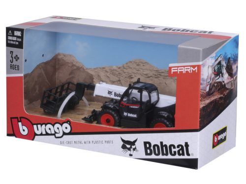 Bburago 1/50 - Bobcat teleszkópos emelőkosárral