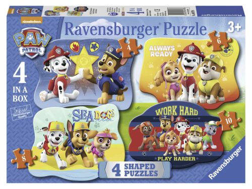 Ravensburger: Puzzle 4in1 - Mancs Őrjárat