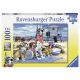 Ravensburger: Puzzle 100 db - Kutyák a strandon