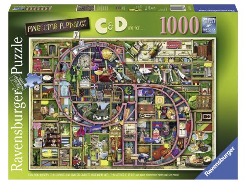 Ravensburger: Puzzle 1000 db - Csodás ABC