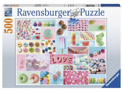 Ravensburger: Puzzle 500 db - Édes csábítás