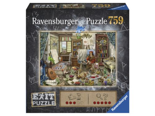 Ravensburger Puzzle Exit 759 db - A művész szobája