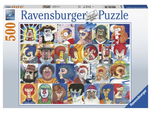 Ravensburger: Puzzle 500 db - Arcok