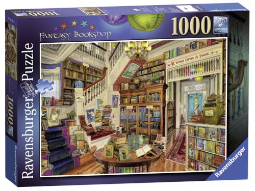 Ravensburger Puzzle 1000 db - Fantázia könyvesbolt