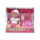 Baby Dribbles pisilő baba - 25 cm