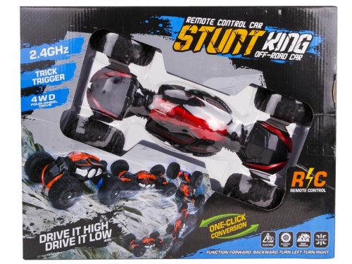 Stunt King távirányítós átforduló autó - 32 cm