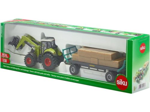 SIKU Claas traktor utánfutóval 1:50 - 1946