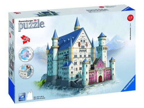 Ravensburger: Neuschwanstein kastély 216 darabos 3D puzzle