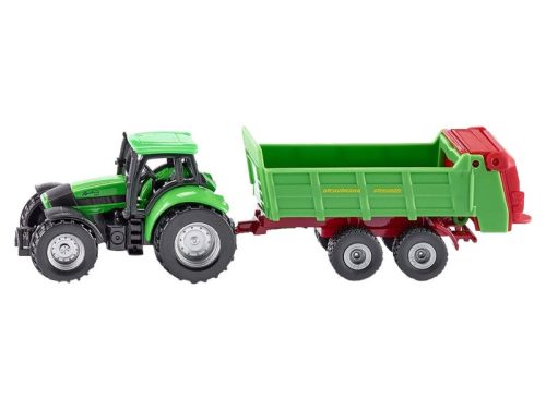 SIKU Deutz traktor univerzális utánfutóval 1:87 - 1673