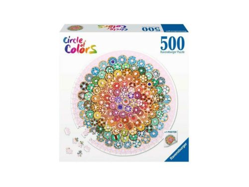 Puzzle kör 500 db - Fánkok